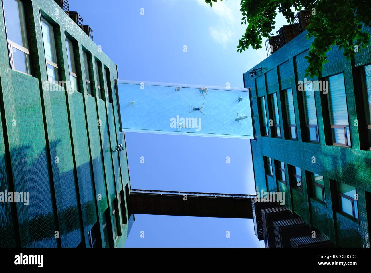 Suspended Swimming Pool High Resolution Stock Photography And Images Alamy