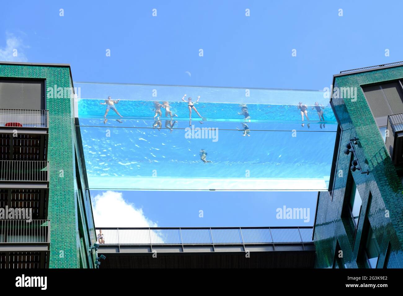 Suspended Swimming Pool High Resolution Stock Photography And Images Alamy