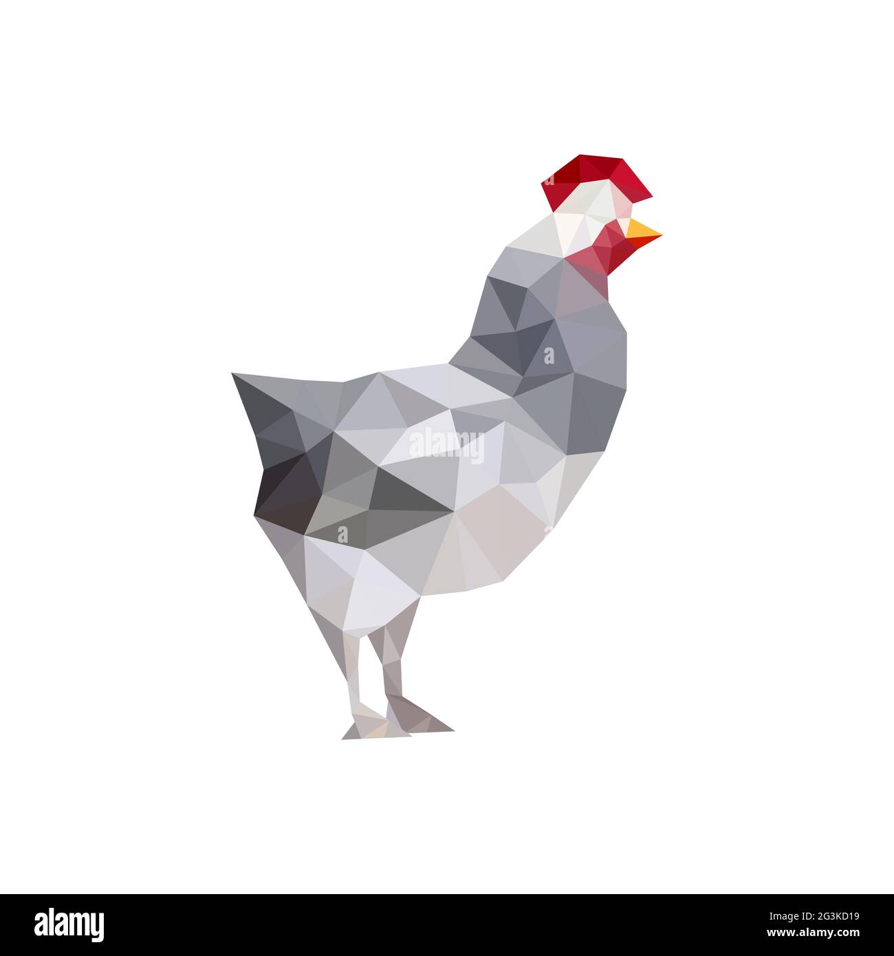 Chicken shape graphic Cut Out Stock Images & Pictures - Alamy