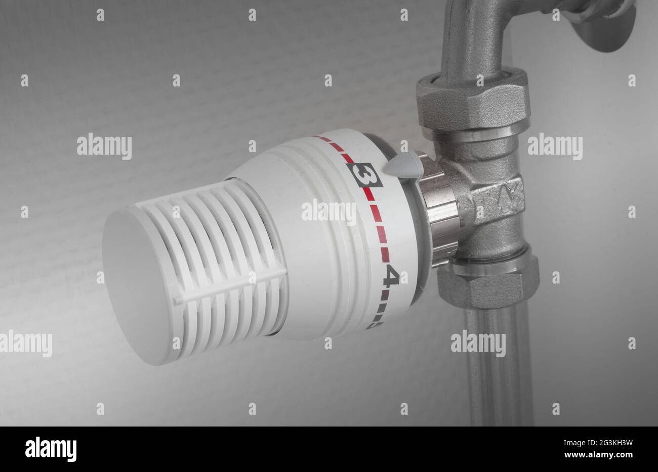 Temperature knob of heating radiator, used and dusty Stock Photo Alamy