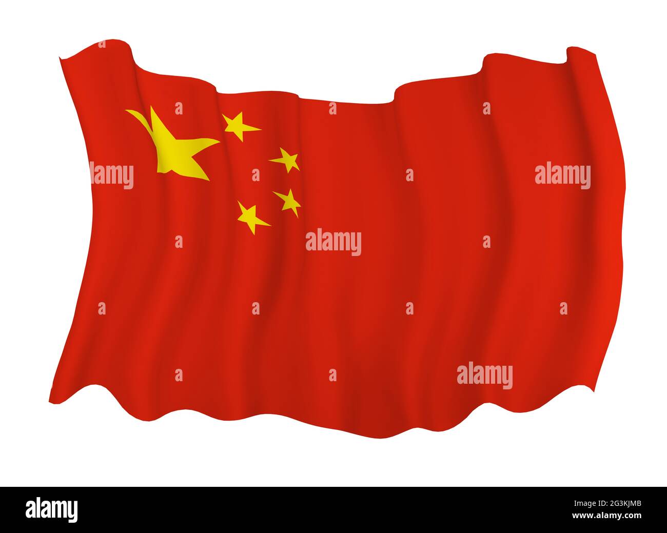 Flag of china Stock Photo Alamy