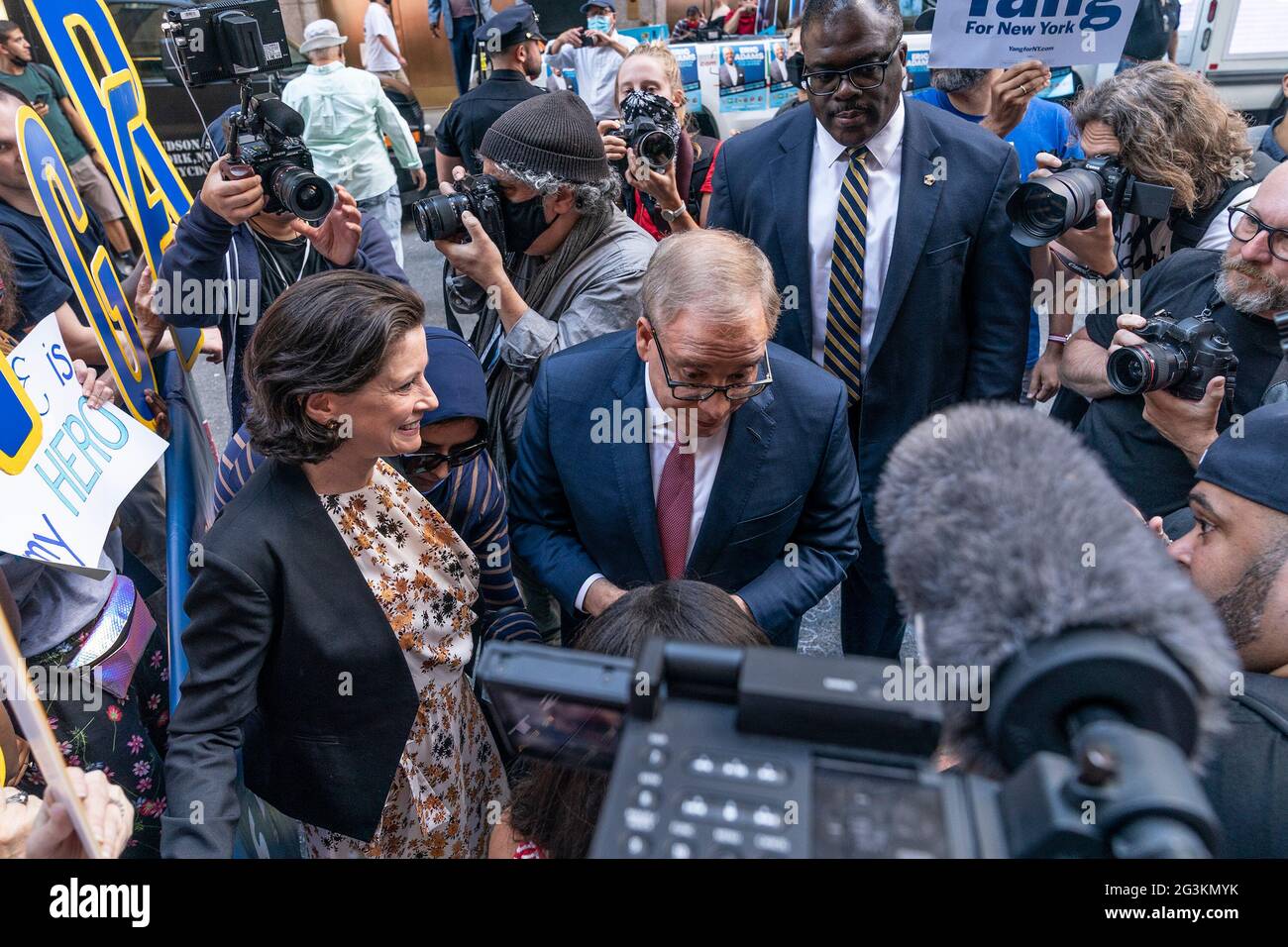 Donovan Stringer Scott stringer andrew yang hi-res stock photography and images - Alamy