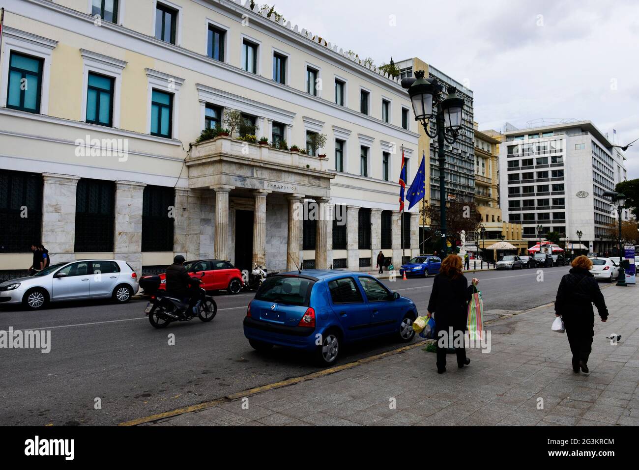 Town Hall of Athens, Greece Stock Photo Alamy