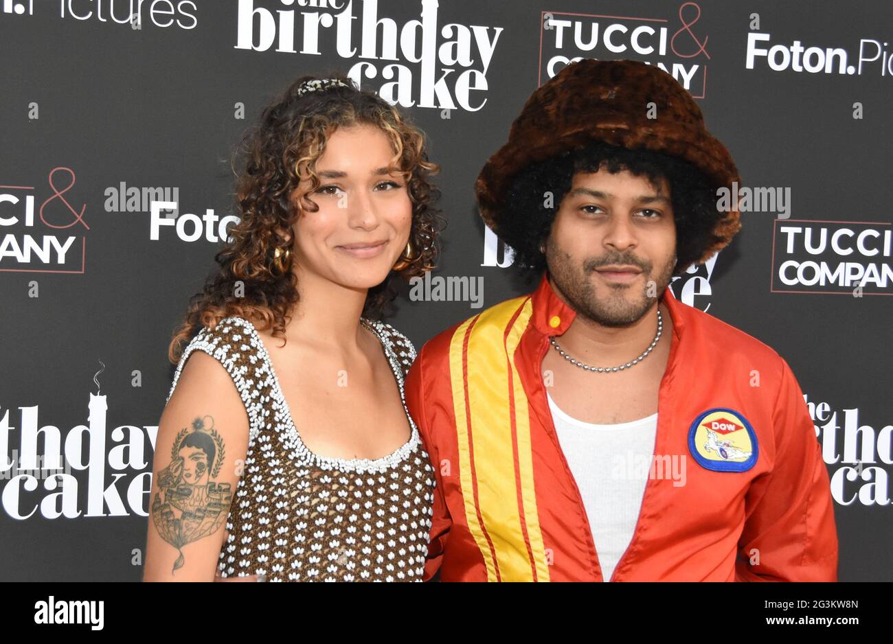 Beverly Hills, California, USA 16th June 2021 Simone Quiles and singer ...