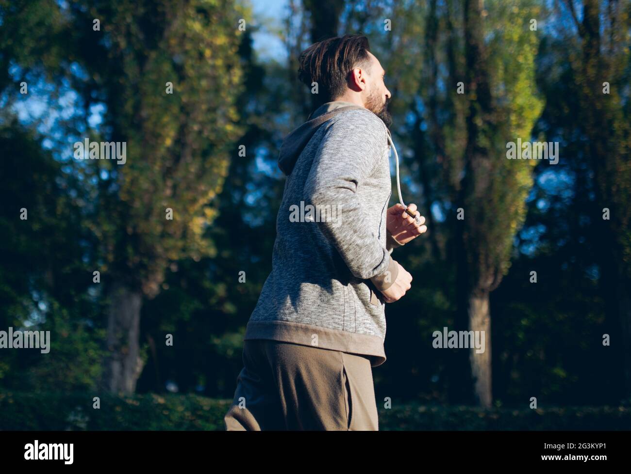 Side view male man hi-res stock photography and images - Alamy