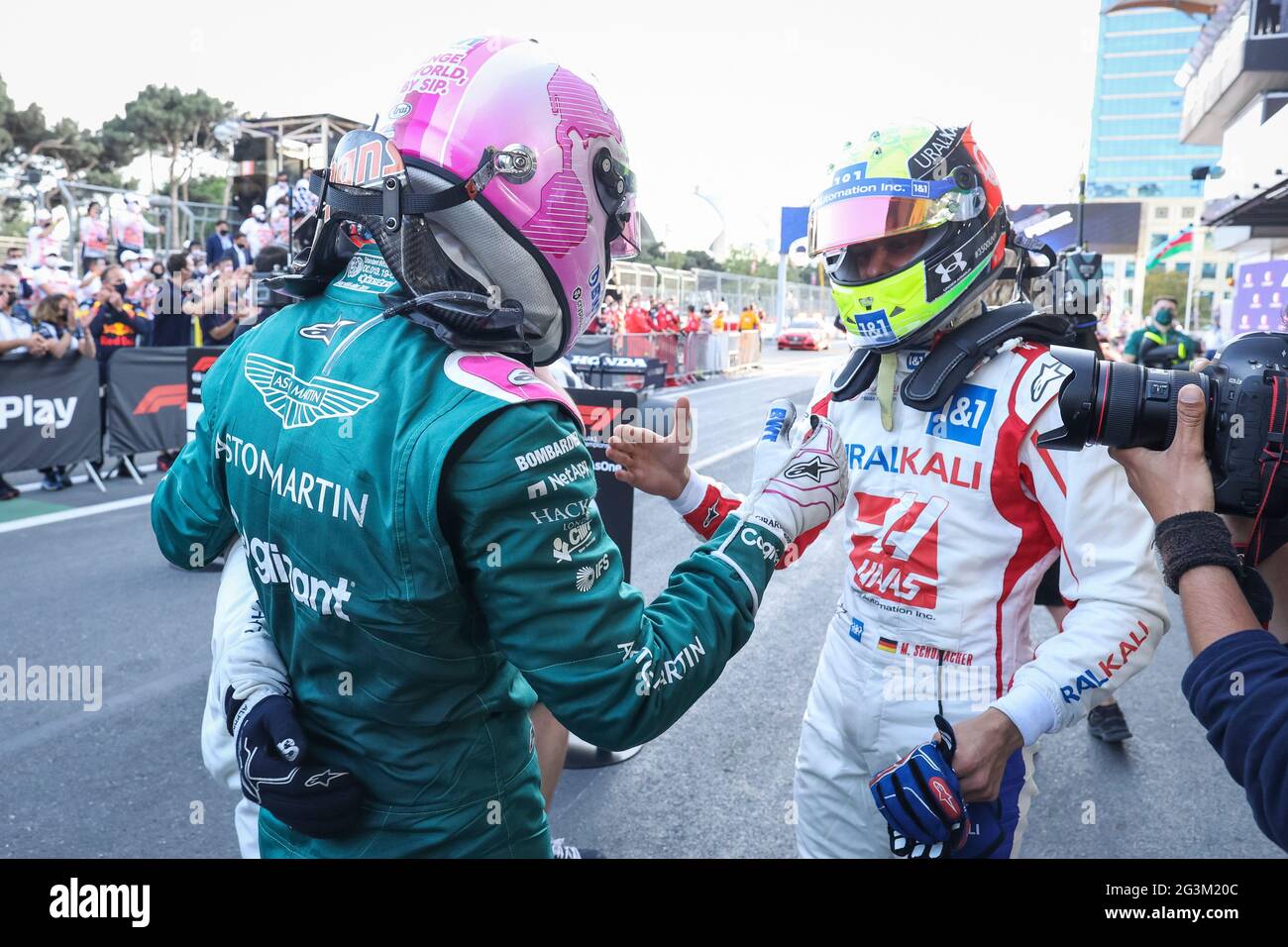 F1 Aston Martin Cognizant Team, Sebastian Vettel driver cap, volwassen maat, Grijs, Eén Maat