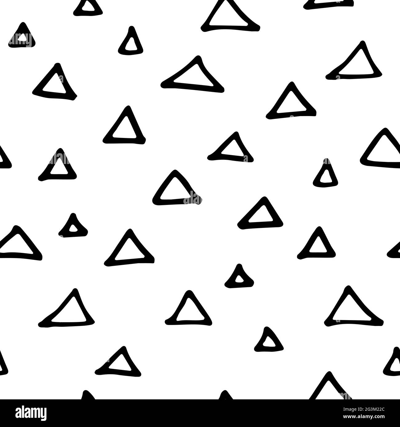 Seamless vector pattern with basic geometric shapes in neutral