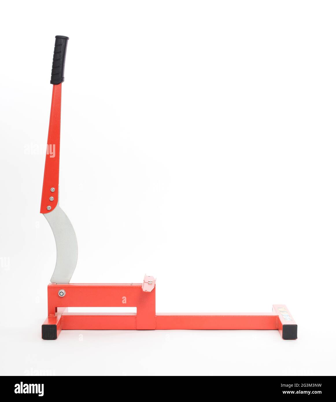 Red tool for cutting laminate Stock Photo Alamy