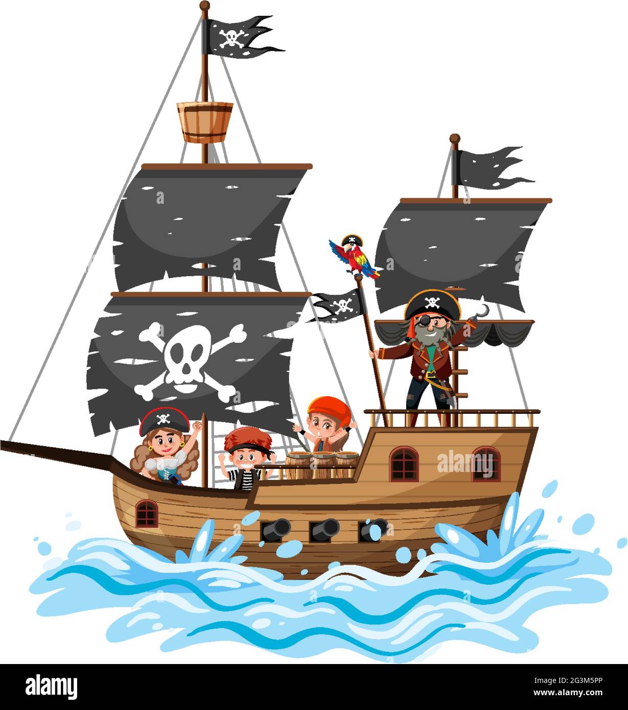 Pirate Ship Drawing PNG Transparent Images Free Download | Vector Files |  Pngtree