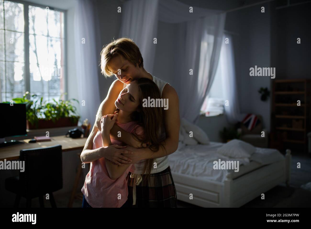 The eternal spring kiss hi-res stock photography and images - Alamy