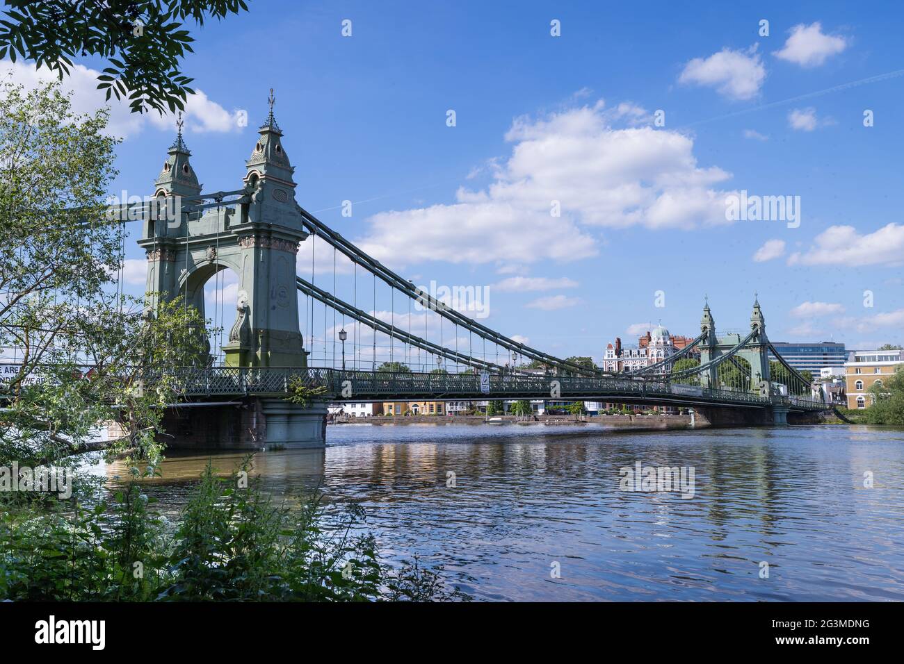 Hammersmith Bridge London High Resolution Stock Photography and Images Alamy
