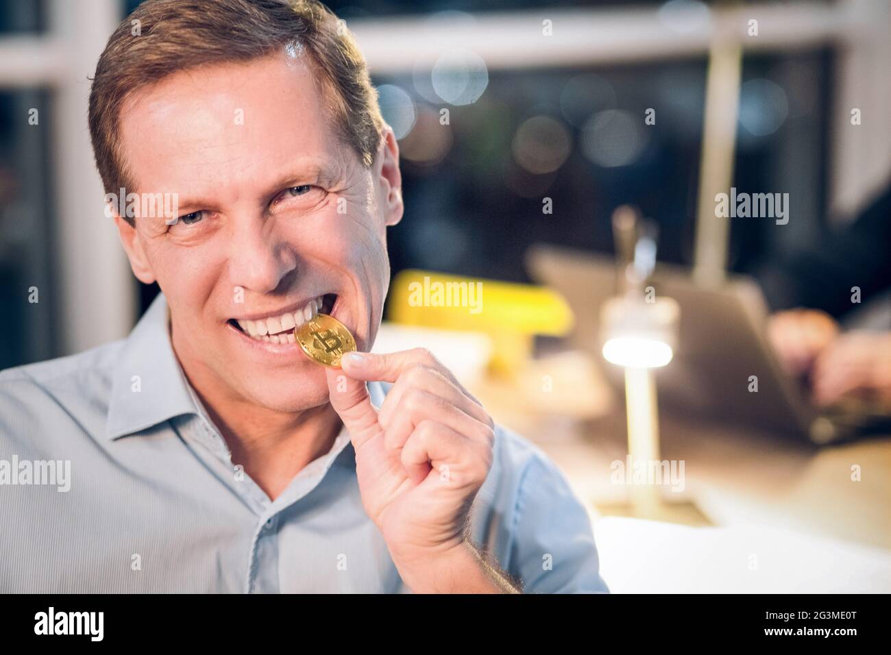 Bitcoin man hi-res stock photography and images - Alamy