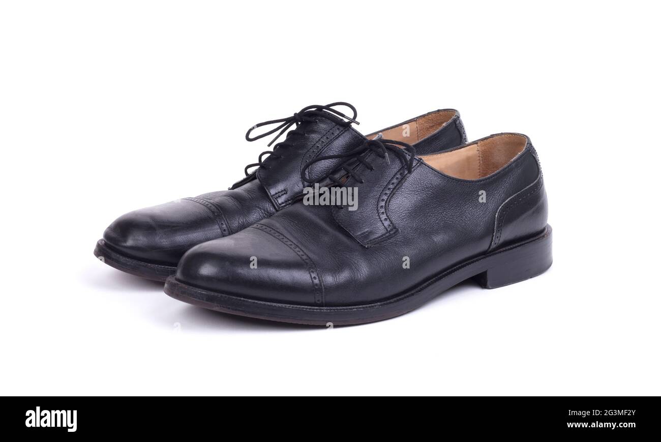 Expensive formal shoes, isolated Stock Photo - Alamy