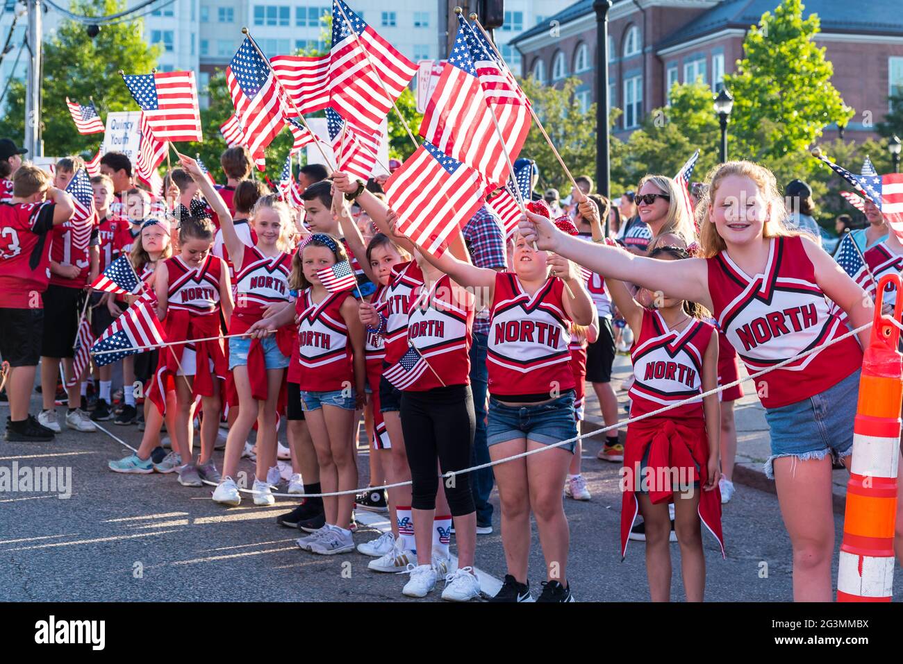 Quincy, Massachusetts, 2021 Quincy Flag Day Parade, 70th Anniversary