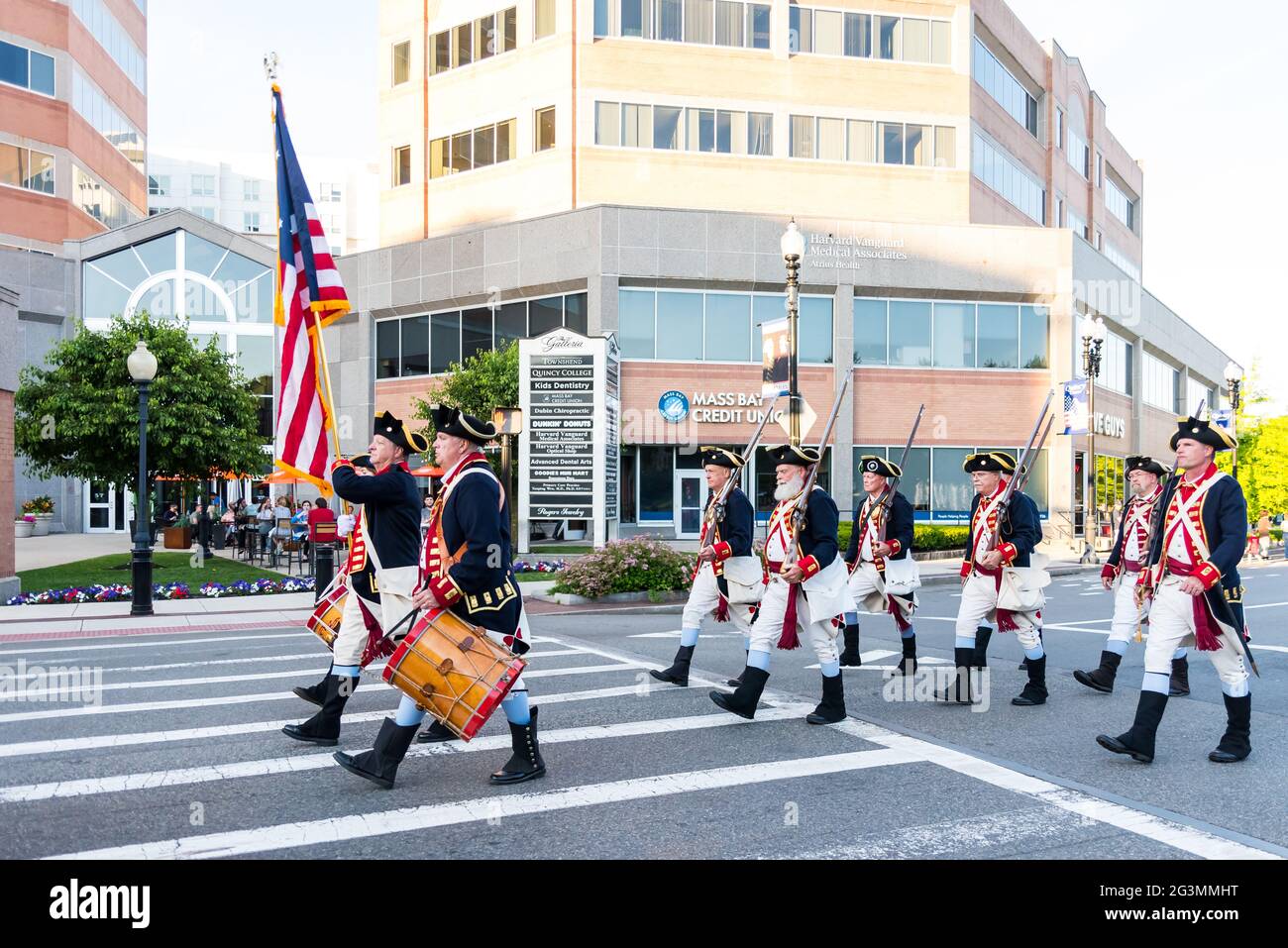 Quincy, Massachusetts, 2021 Quincy Flag Day Parade, 70th Anniversary