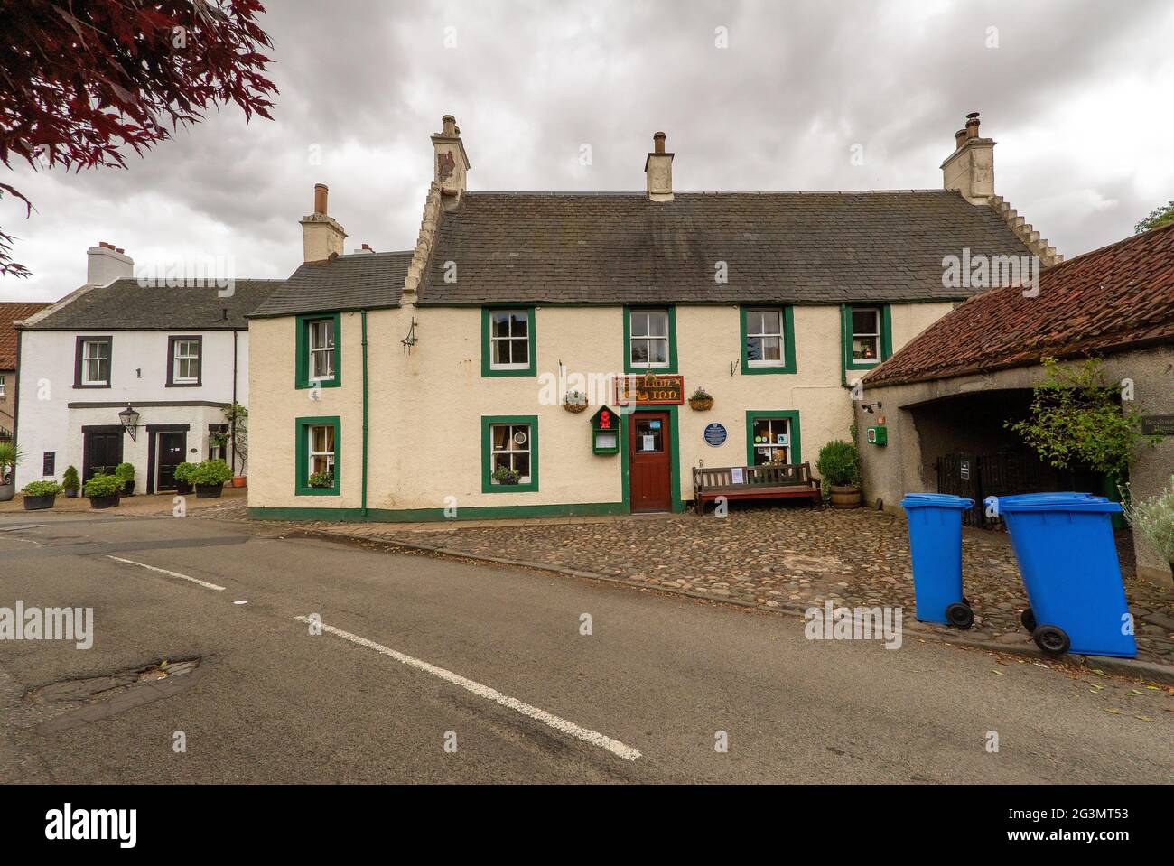 The Red Lion Inn Pub is a village Pub in Culross, Culross, Fife, Scotland, UK Stock Photo Alamy