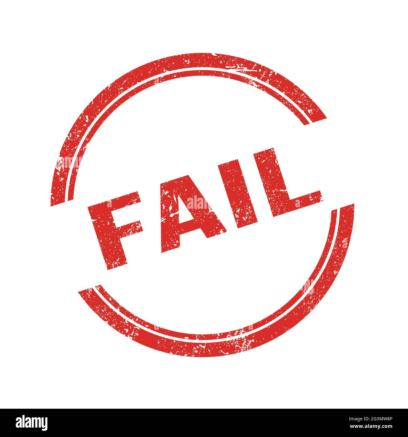 Fail stamp round hi-res stock photography and images - Alamy