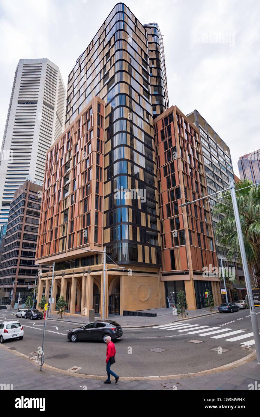 Close to the stonework of St Marys Cathedral, St James Church and Hyde