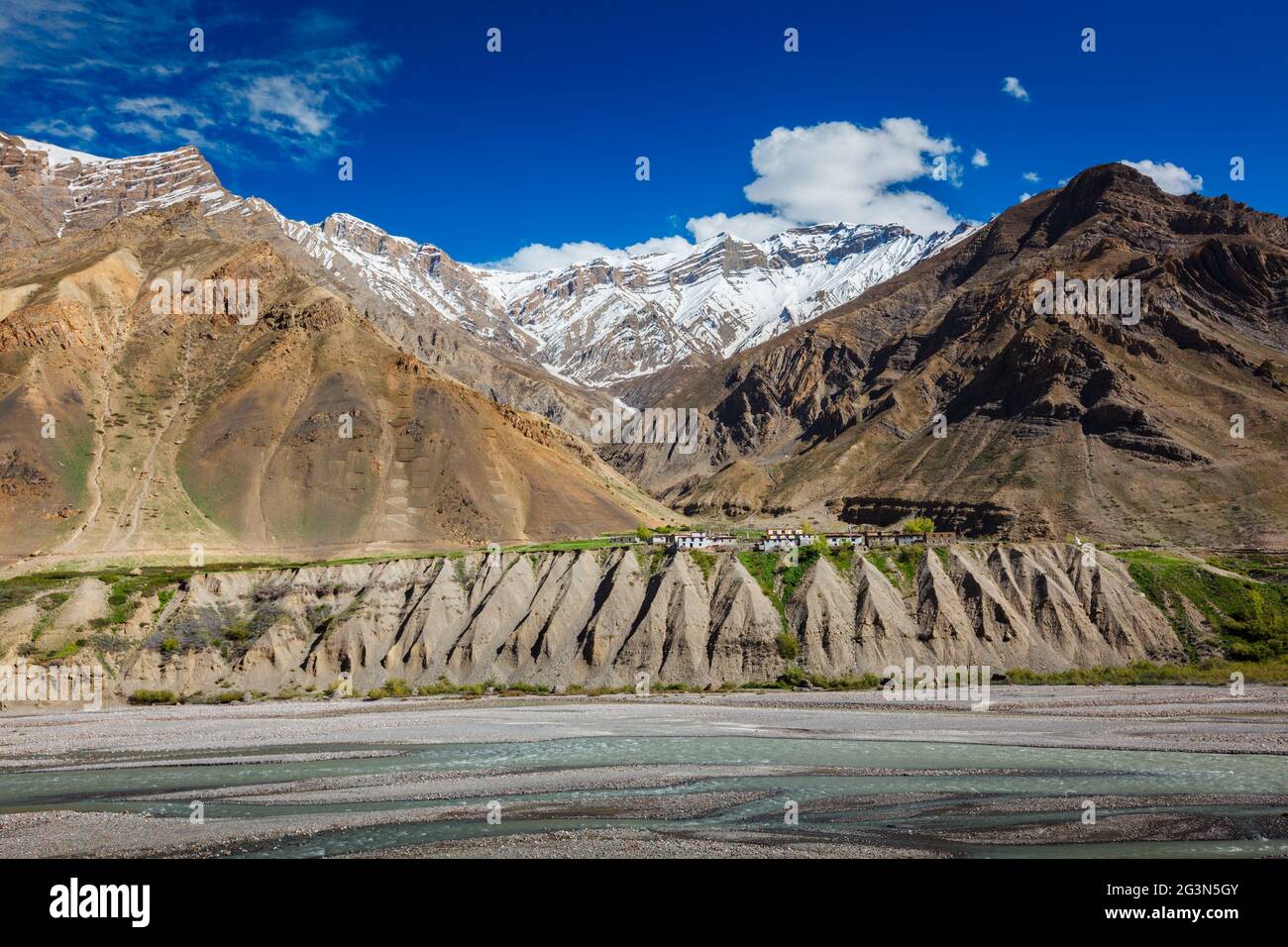 Village in himalayas pin hi-res stock photography and images - Alamy
