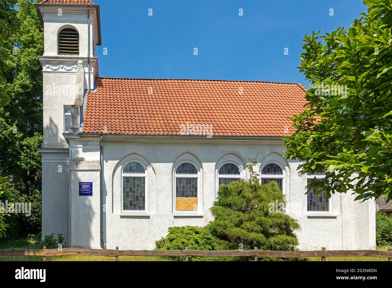 former St. Georg chapel, Winsen/Luhe, Lower Saxony, Germany Stock Photo