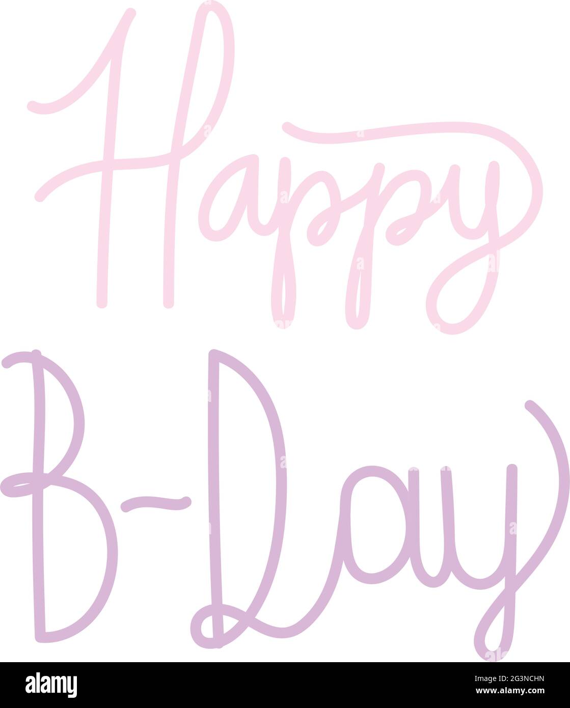 happy birthday text Stock Vector Image & Art - Alamy