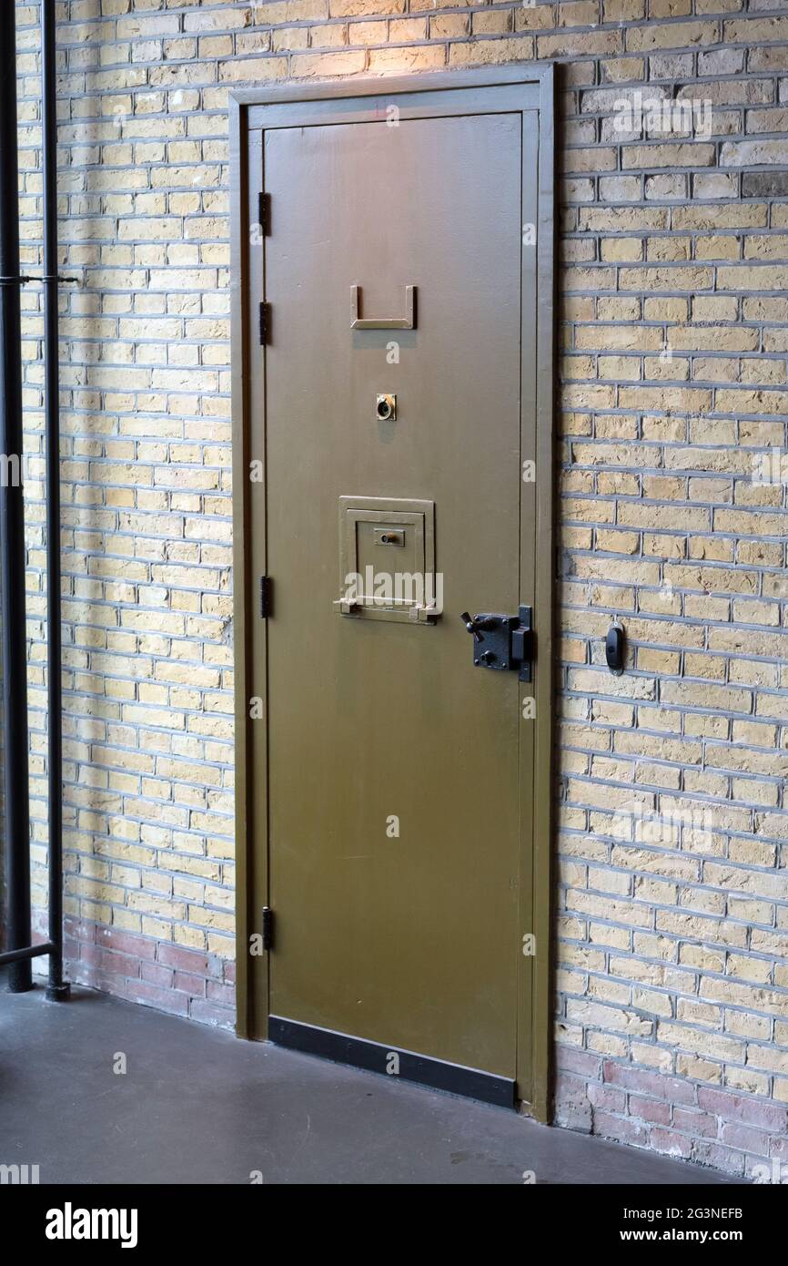 Jail Cell Door Stock Photo Alamy