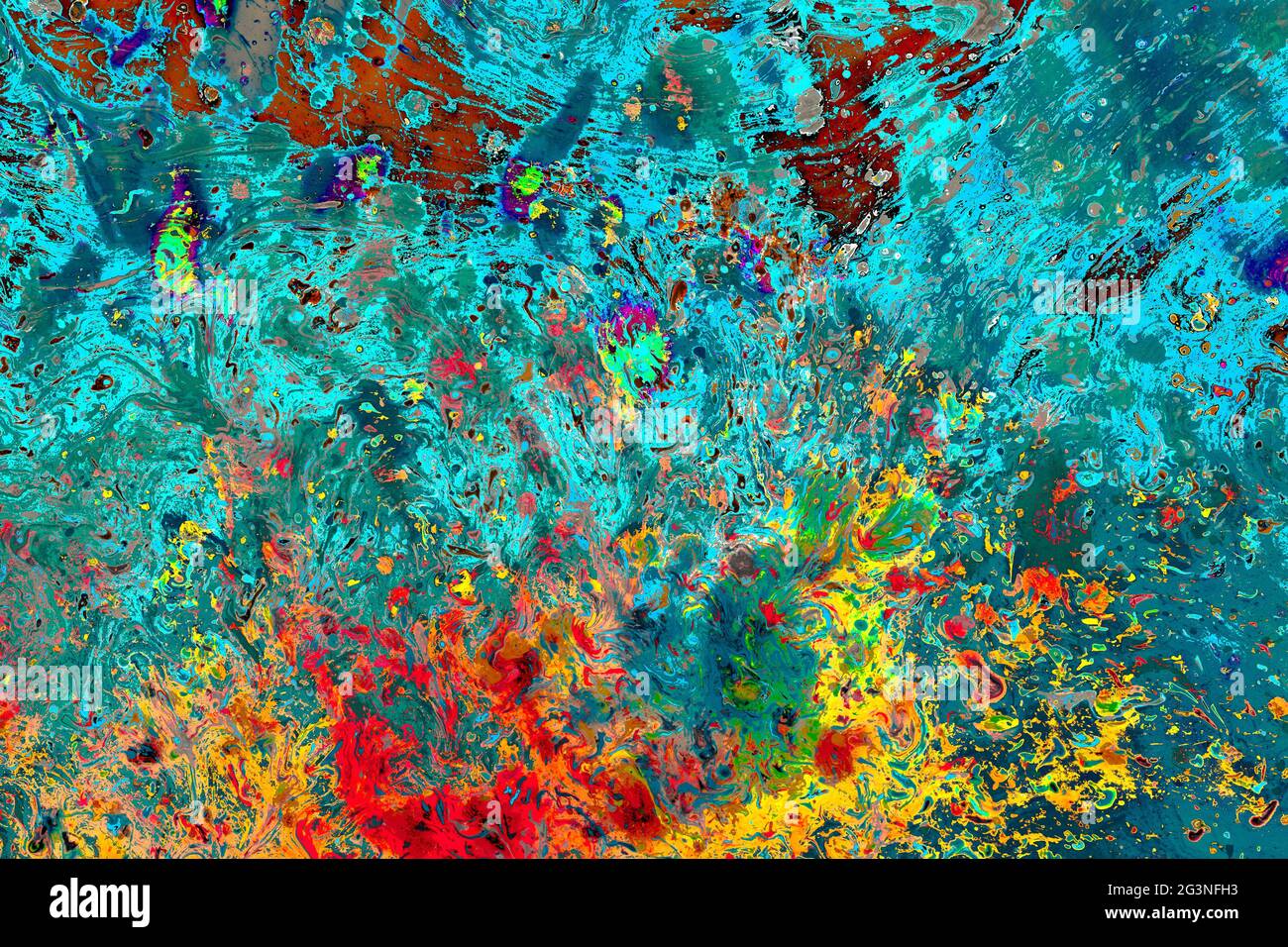 Surface texture splashes paint hi-res stock photography and images - Alamy