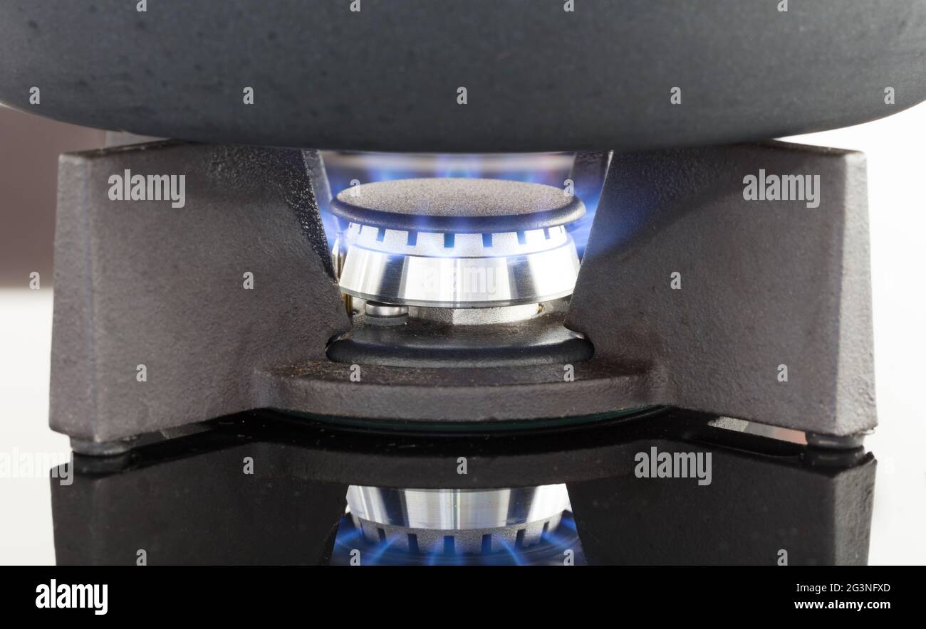 Modern stove, dutch gas Stock Photo Alamy