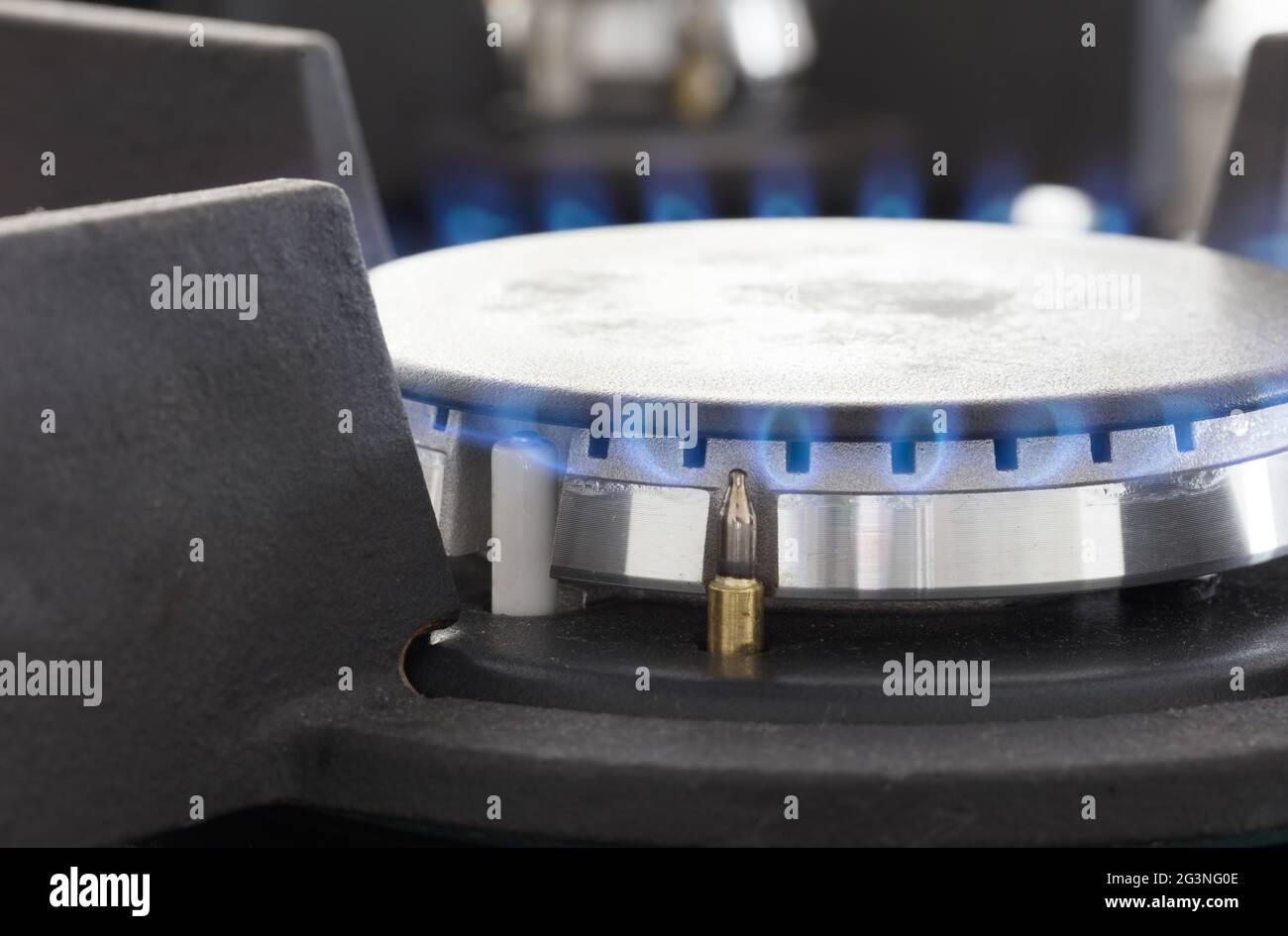 Modern stove, dutch gas Stock Photo Alamy