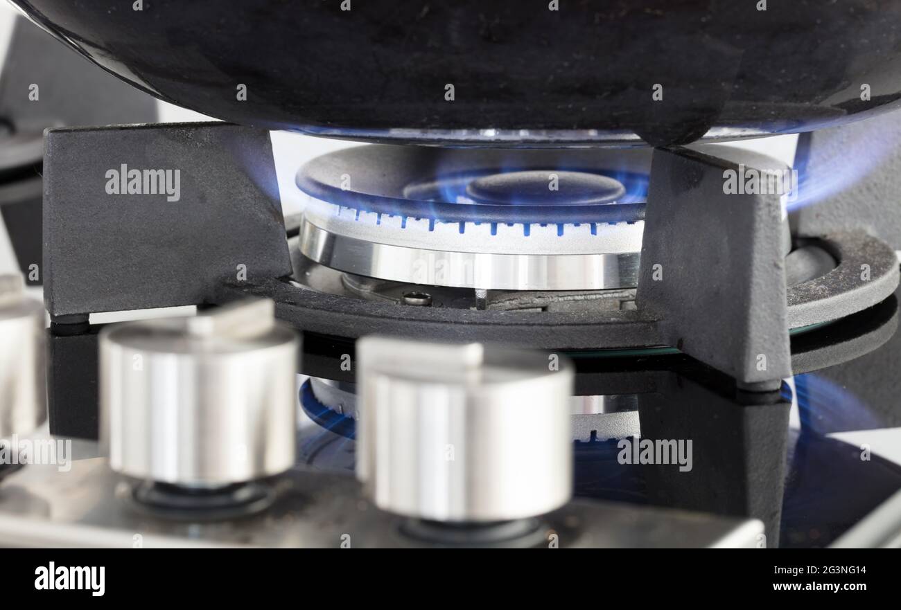 Modern stove, dutch gas Stock Photo Alamy