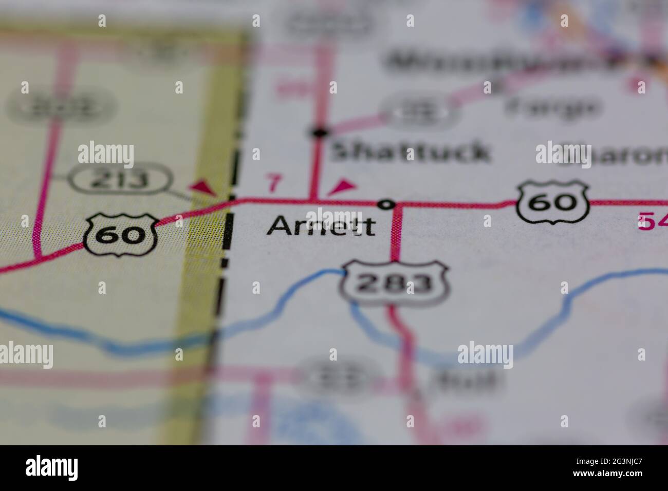 oklahoma map hires stock photography and images Alamy