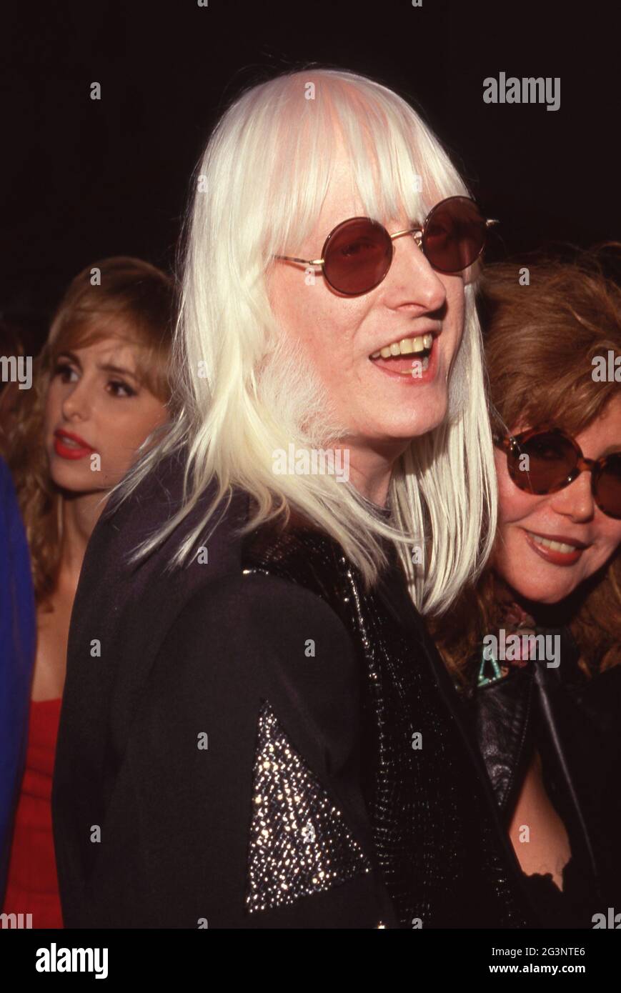 Edgar Winter attends the premiere of 'Bill and Ted's Bogus Journey' on July 18, 1991 at Mann Chinese Theater in Hollywood, California Credit: Ralph Dominguez/MediaPunch Stock Photo