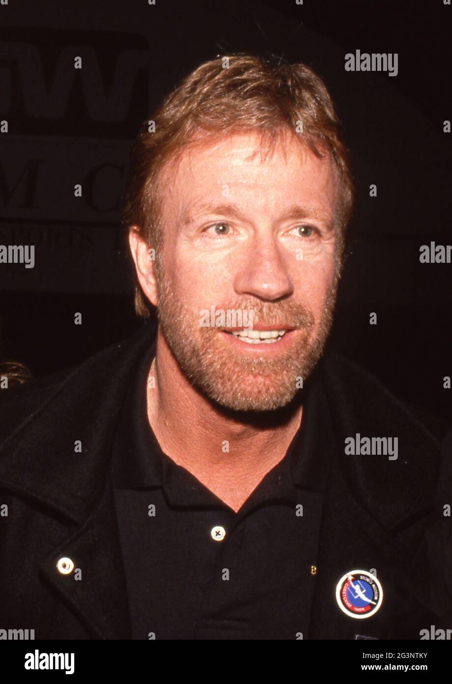 Chuck Norris at the opening of The Moscow Circus on March 14, 1990 at ...