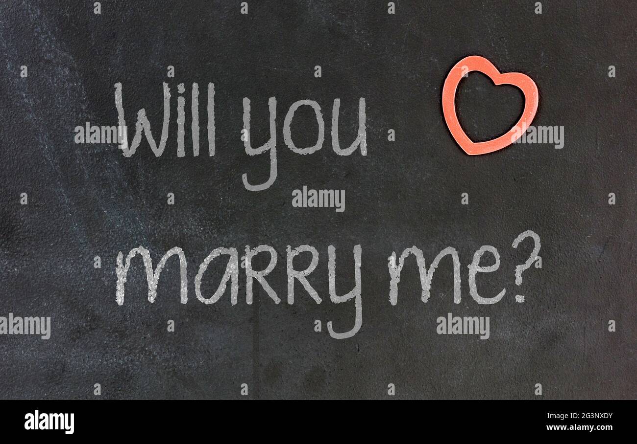 Will You Marry Me High Resolution Stock Photography And Images Alamy