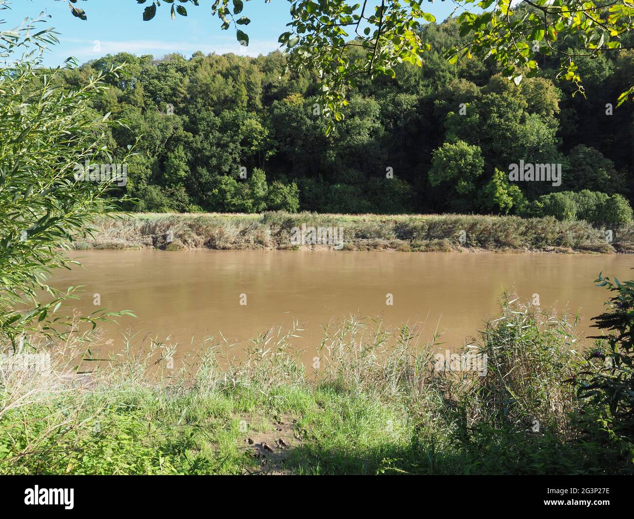 River Wye in Tintern Stock Photo - Alamy
