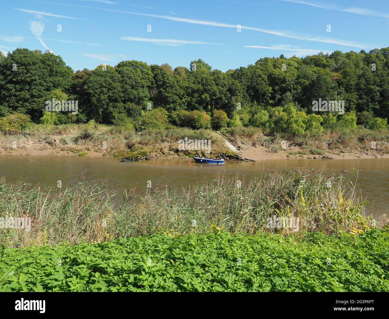 River Wye in Tintern Stock Photo - Alamy