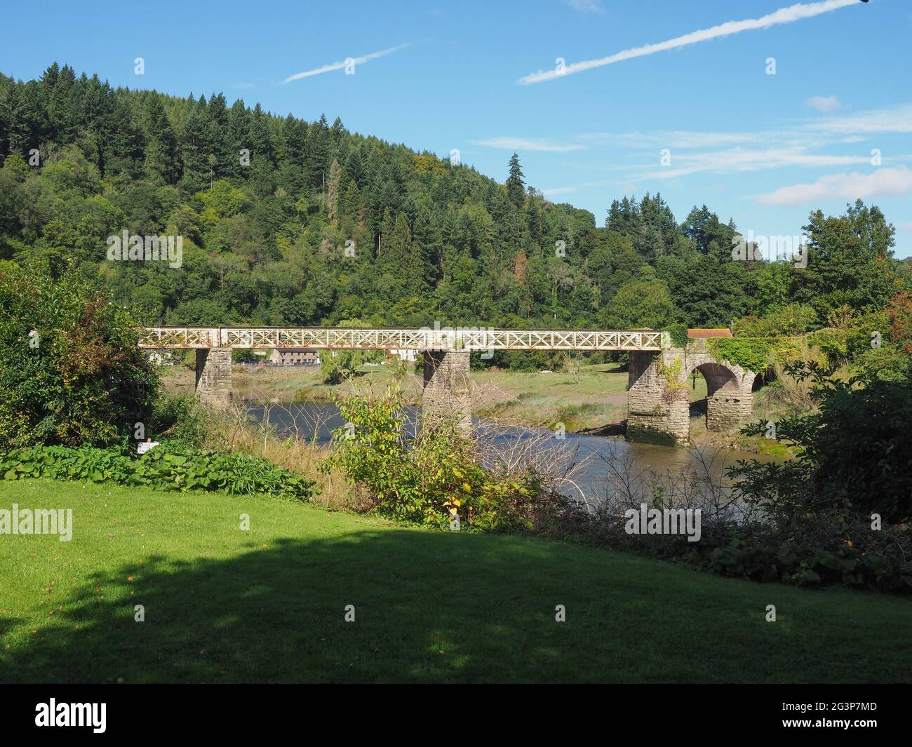 River Wye in Tintern Stock Photo - Alamy