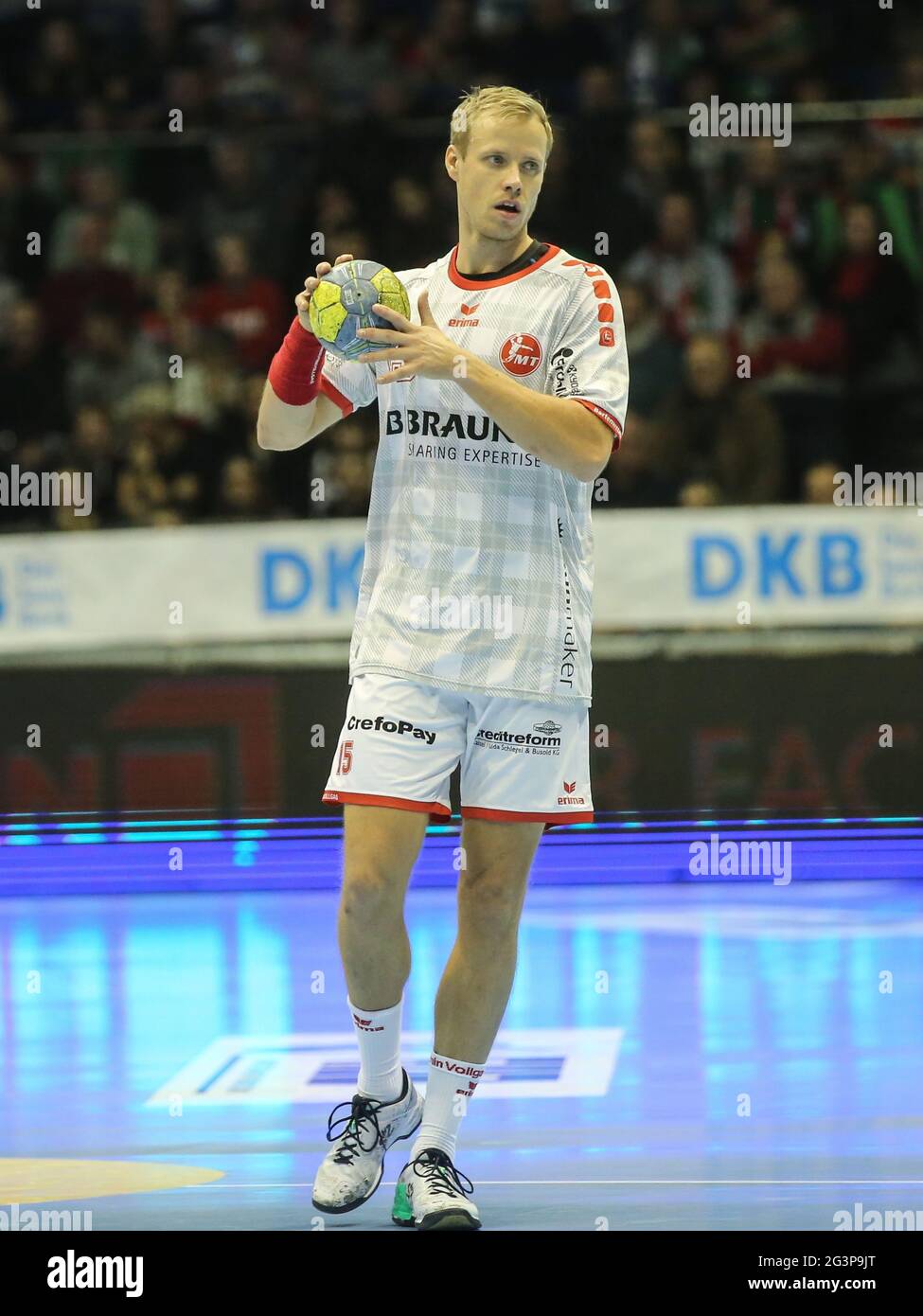 Danish handball player Lasse Mikkelsen MT Melsungen Stock Photo Alamy