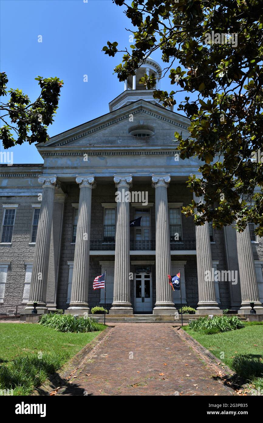 Old Warren County Courthouse in Vicksburg, Mississippi. Stock Photo