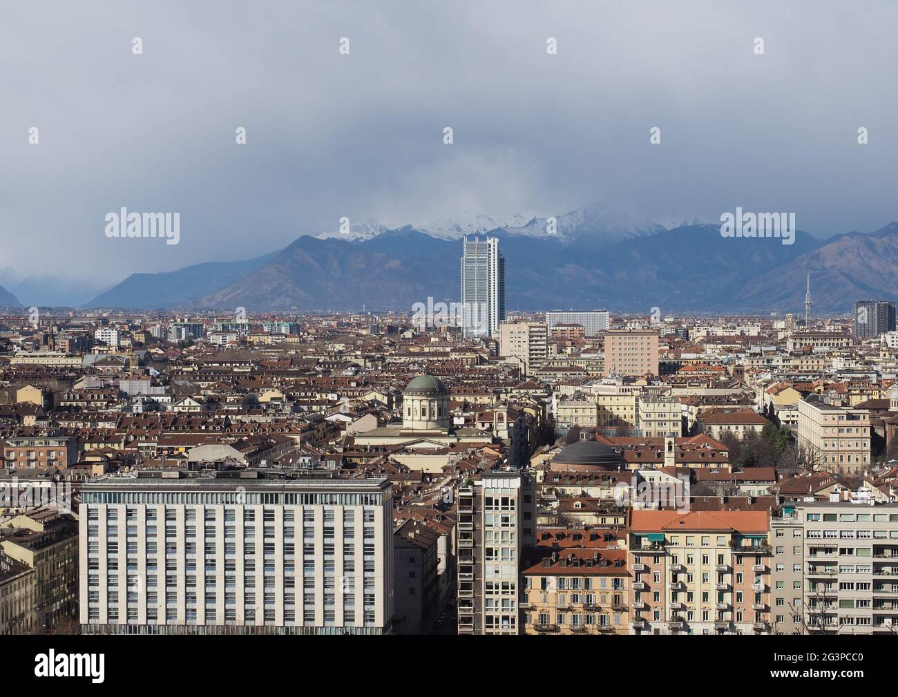 Aerial view of Turin Stock Photo - Alamy