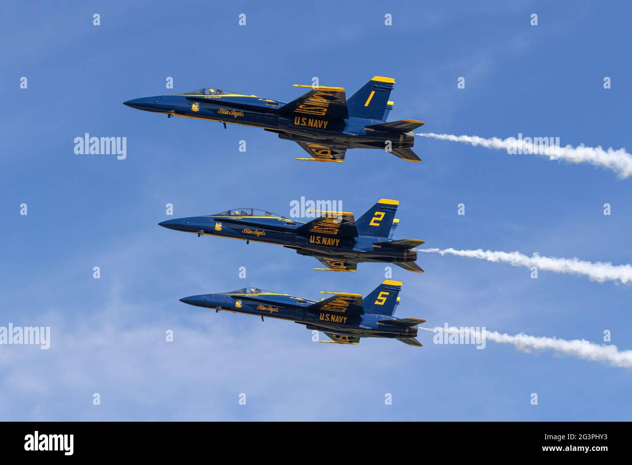 Blue Angels Stock Photo