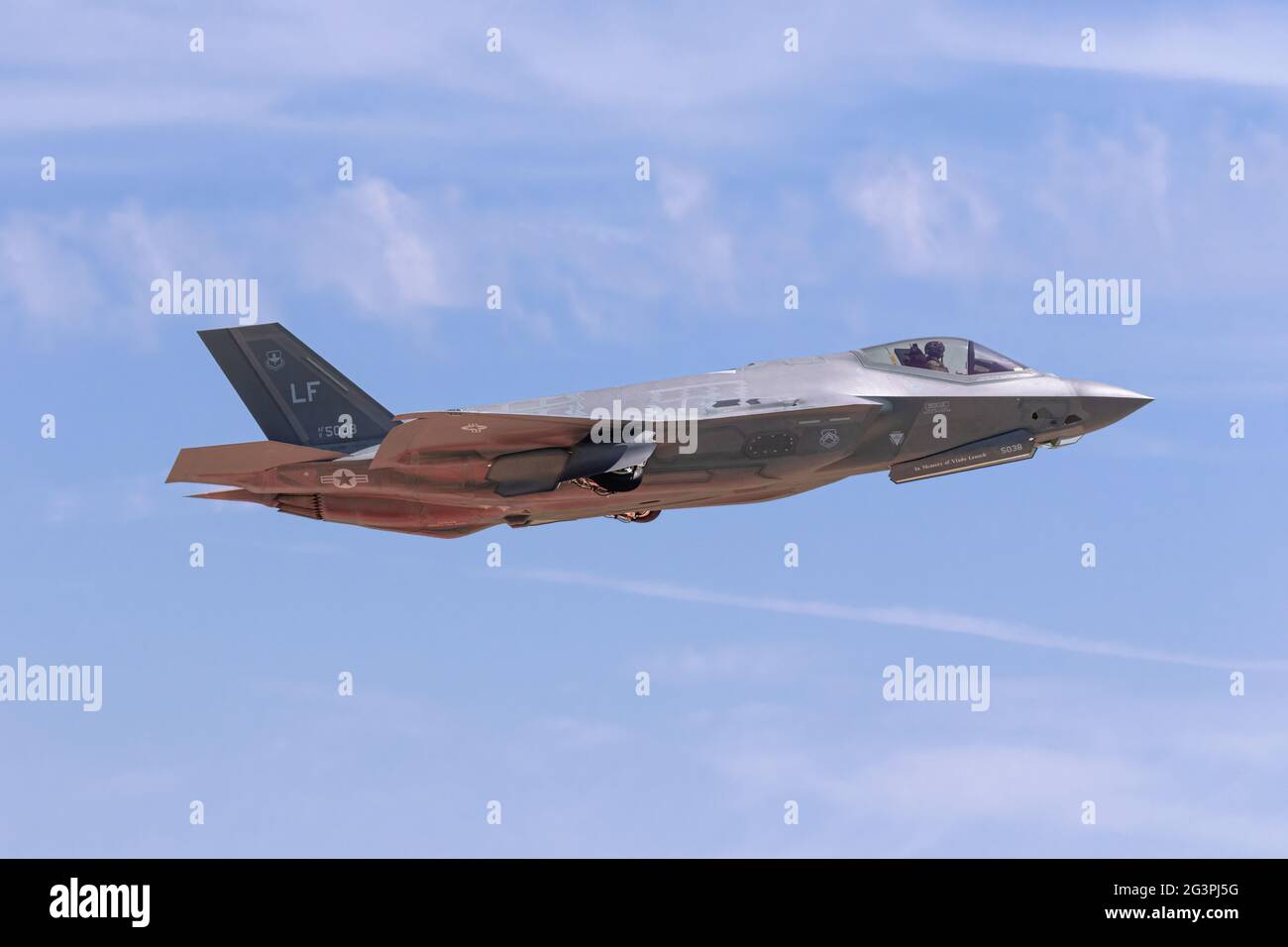 Lockheed Martin F35A Lightning fighter Stock Photo