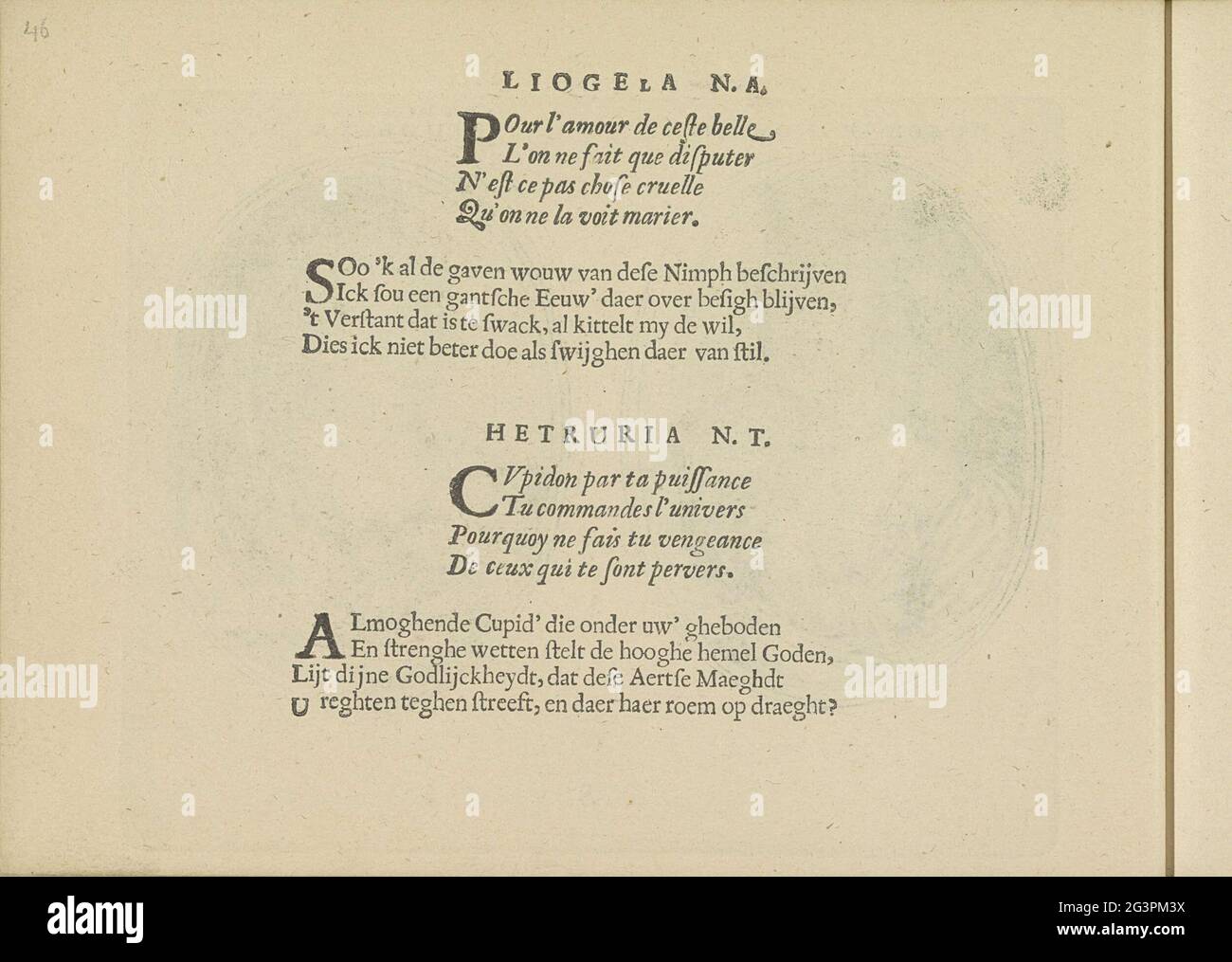 Quatters In The Performances Of Liquela N A And Hetruria N T Les Vrais Pourtraits The Quelques Unes Des Plus Grandes Ladies De La Chrestiente Desguises And Bergeres Two Times Two Quatrains In