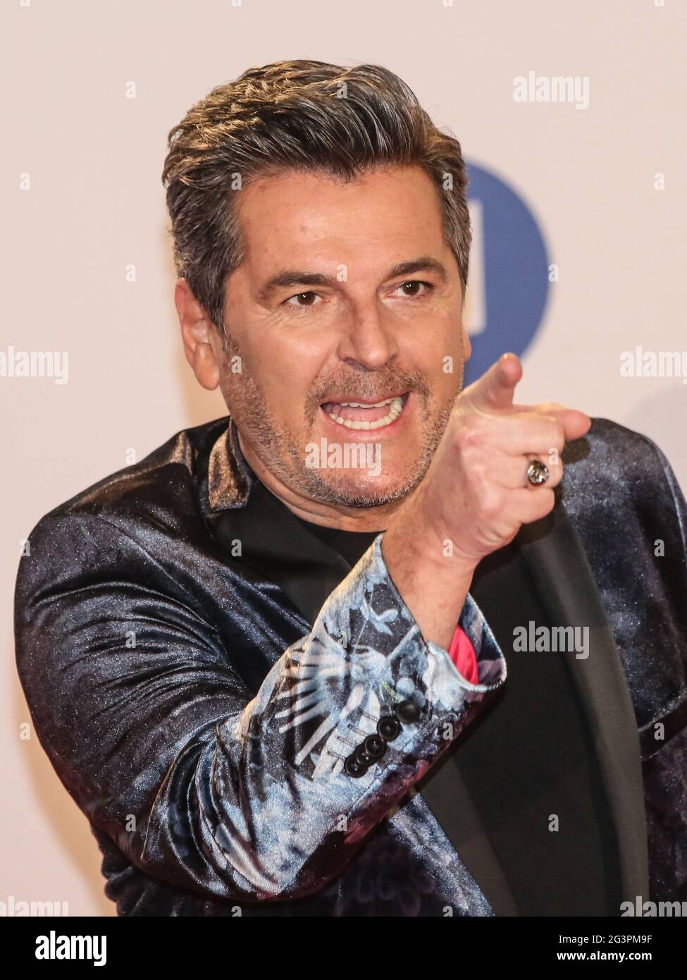 German pop singer Thomas Anders at ARD TV show Schlagerchampions 2020 on  11.01.2020 in Berlin Stock Photo - Alamy