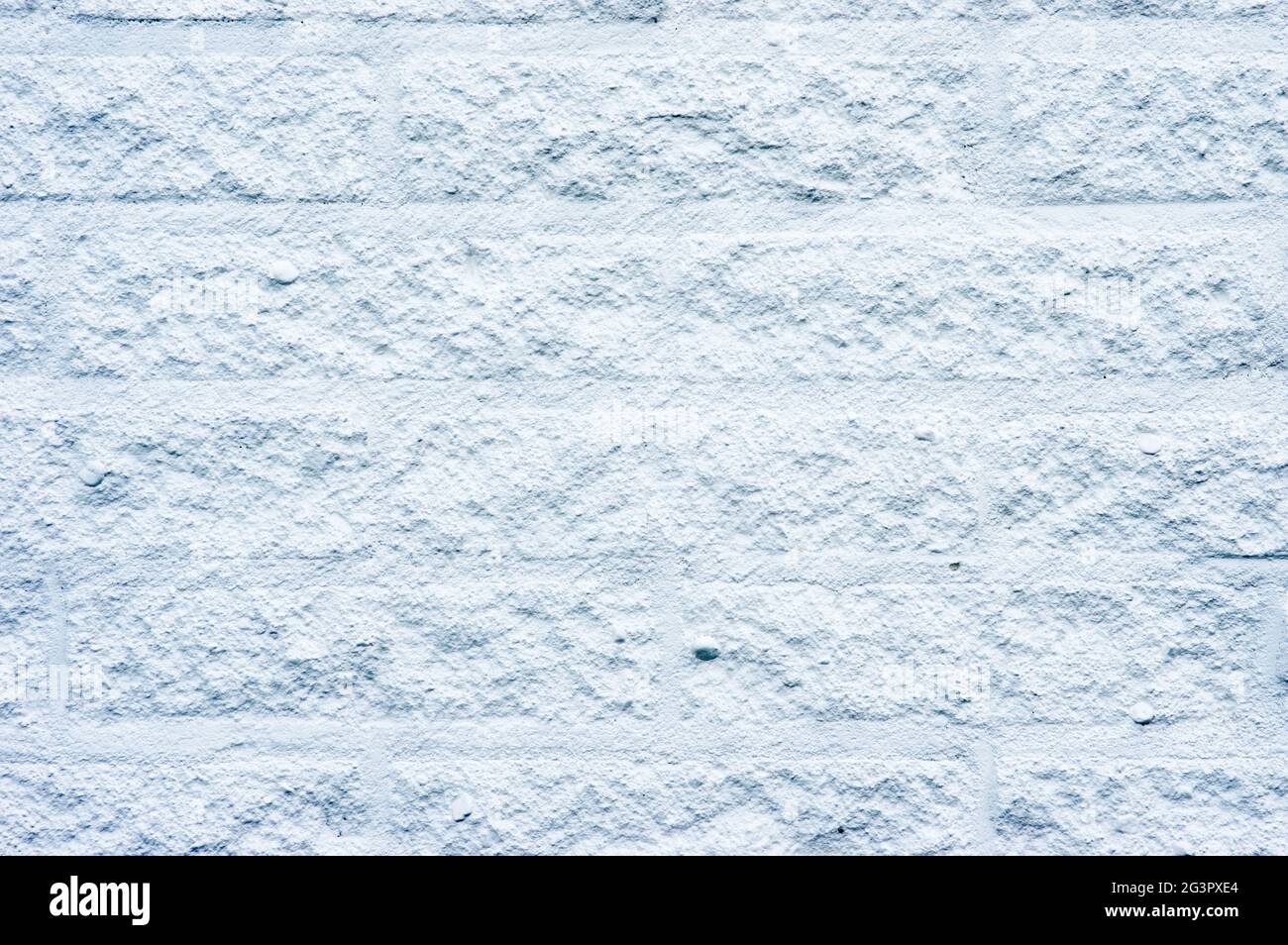White stone brick wall pattern background Stock Photo - Alamy
