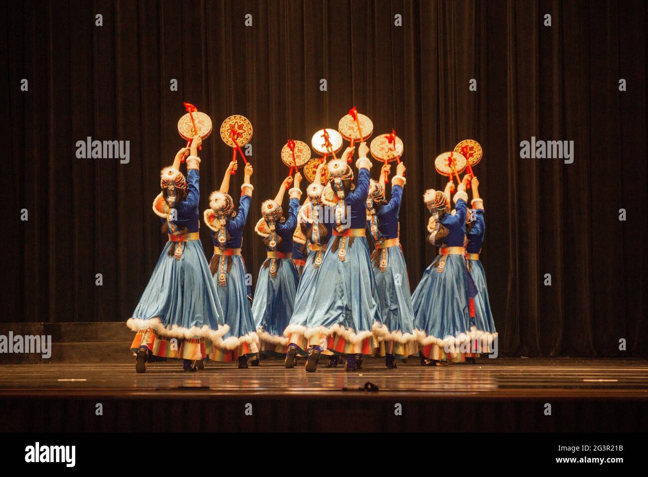 Tambourine dance hi-res stock photography and images - Alamy