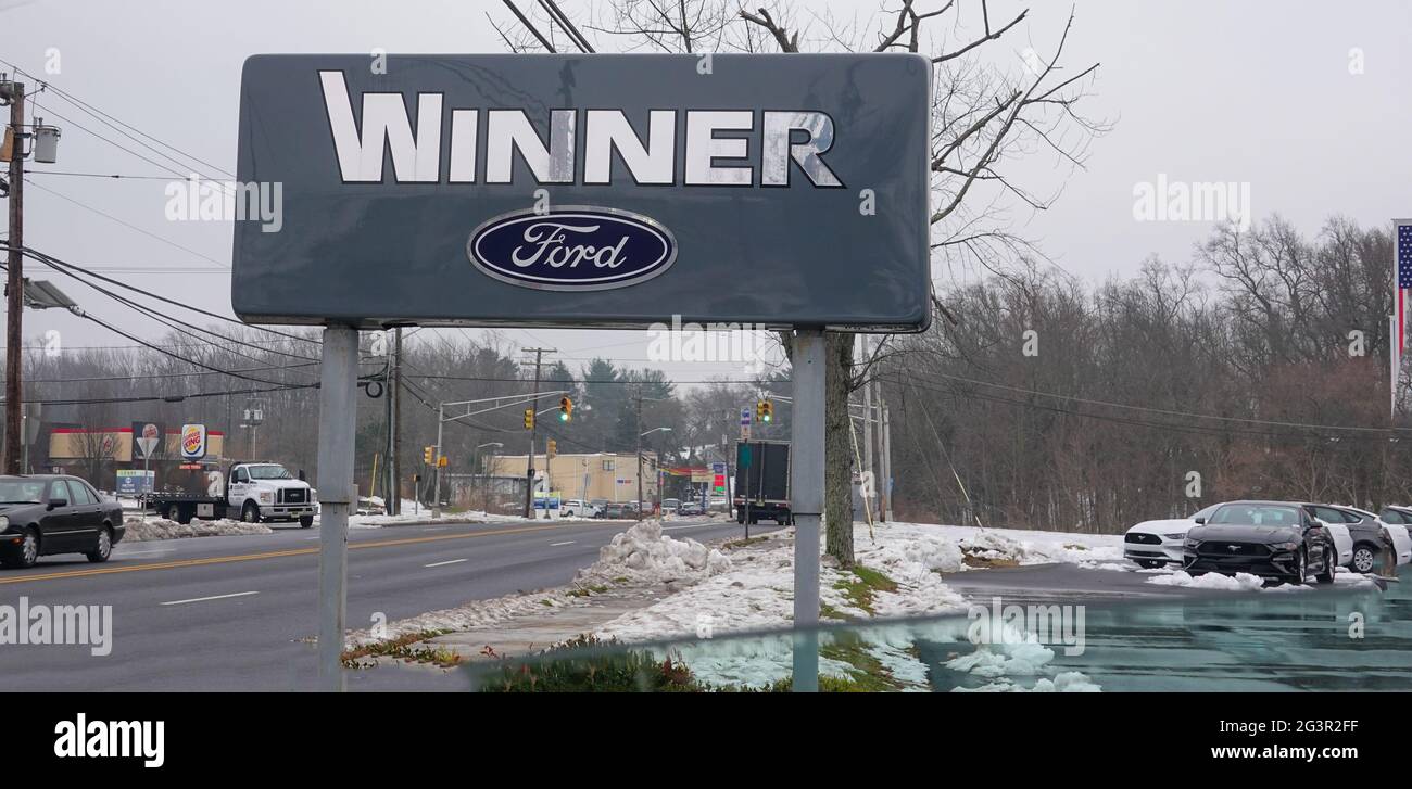 Pickup truck as signage hires stock photography and images Alamy