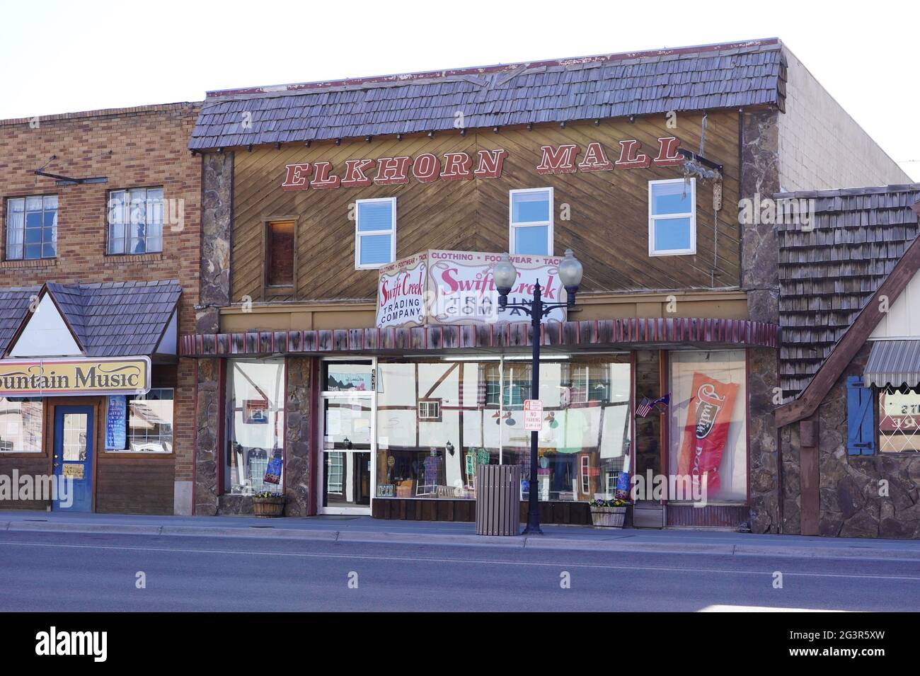 Worlds Largest Elk Horn Arch, Roadside Attraction in Afton, Wyoming
