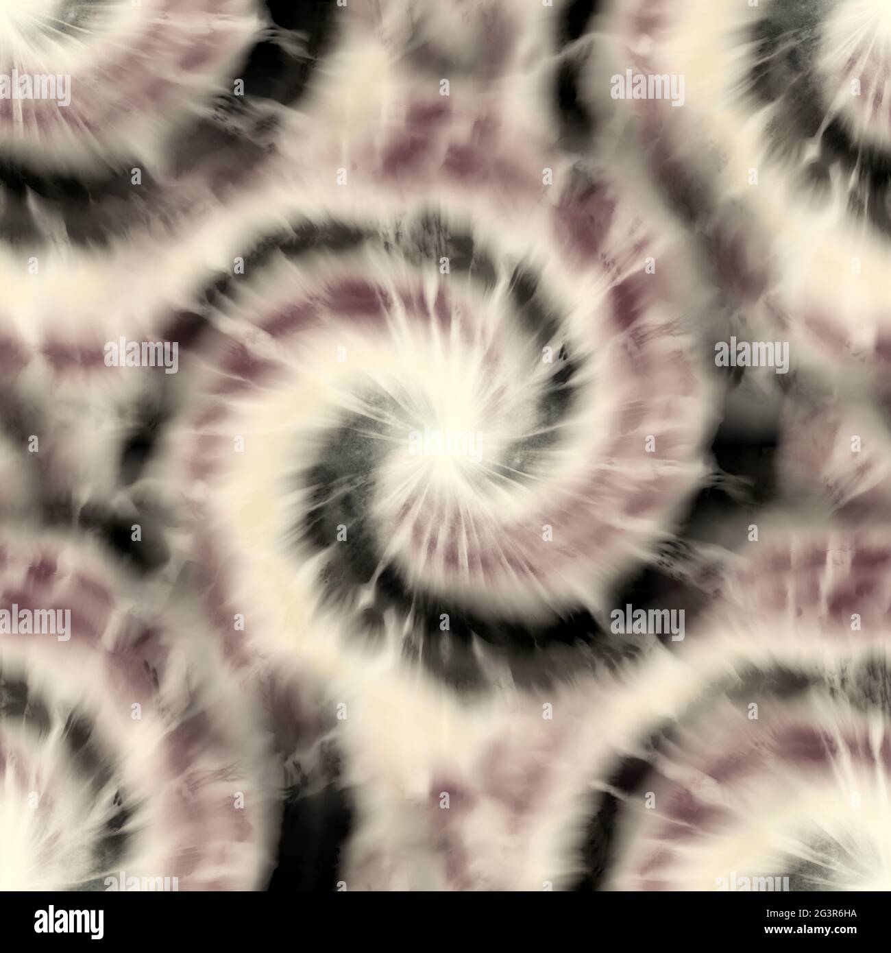 Seamless spiral tie dye pattern for surface design print Stock Photo ...