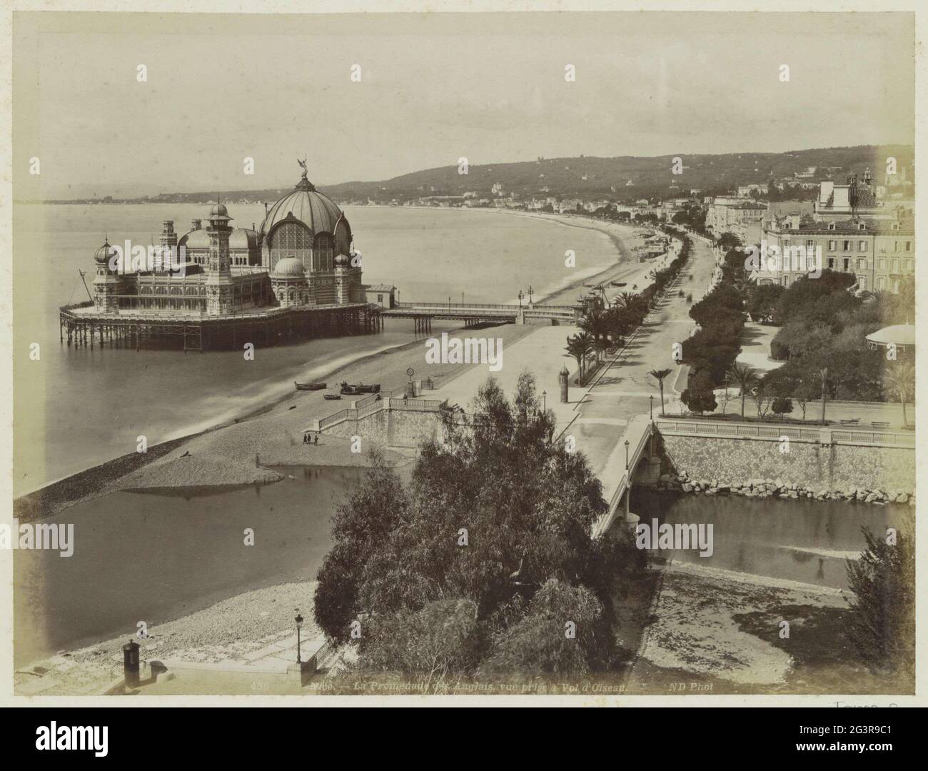 View Of The Promenade Des Anglais In Nice With A Pier On The Left Nice La Promenade Des Anglais Vue Prize A Full D Oiseau Part Of Travel Album With Pictures